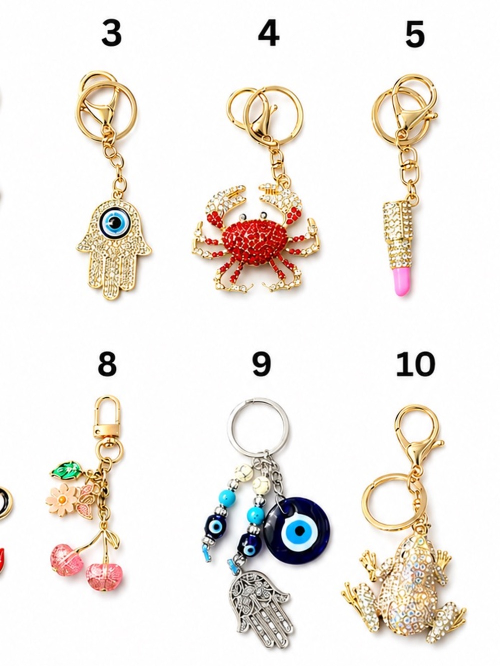 Buyer Pick - Key Chain / Bag Charm - 6 + inch - Picture 3 of 4